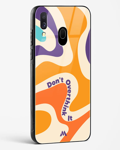 Dont Overthink It Glass Case Phone Cover-(Samsung)