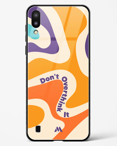 Dont Overthink It Glass Case Phone Cover-(Samsung)