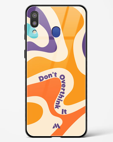 Dont Overthink It Glass Case Phone Cover-(Samsung)