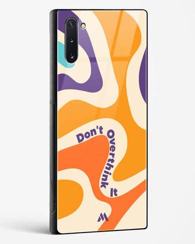 Dont Overthink It Glass Case Phone Cover-(Samsung)