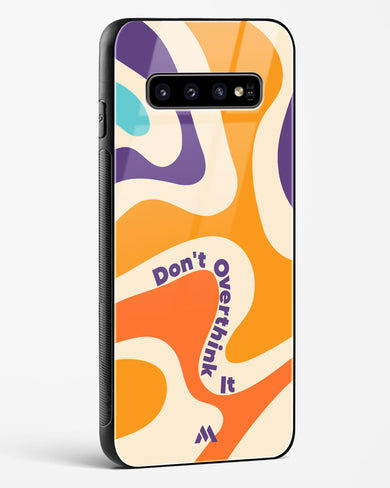 Dont Overthink It Glass Case Phone Cover-(Samsung)