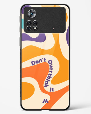 Dont Overthink It Glass Case Phone Cover (Xiaomi)