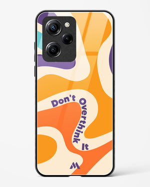 Dont Overthink It Glass Case Phone Cover (Xiaomi)