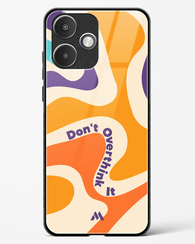 Dont Overthink It Glass Case Phone Cover (Xiaomi)