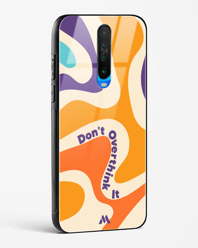 Dont Overthink It Glass Case Phone Cover-(Xiaomi)