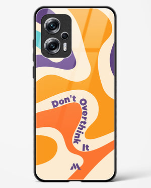 Dont Overthink It Glass Case Phone Cover (Xiaomi)