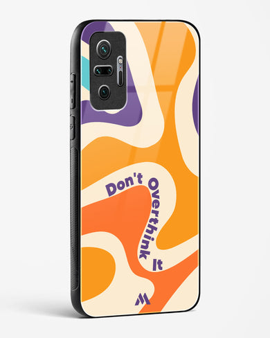 Dont Overthink It Glass Case Phone Cover-(Xiaomi)