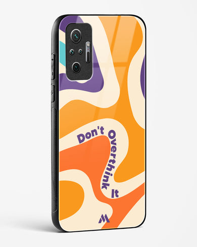 Dont Overthink It Glass Case Phone Cover-(Xiaomi)