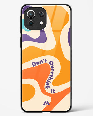 Dont Overthink It Glass Case Phone Cover-(Xiaomi)