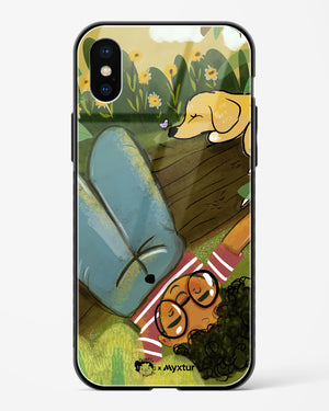 Dreamland Pals [doodleodrama] Glass Case Phone Cover-(Apple)