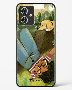 Dreamland Pals [doodleodrama] Glass Case Phone Cover-(Motorola)