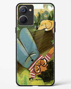Dreamland Pals [Doodle Drama] Glass Case Phone Cover (Realme)