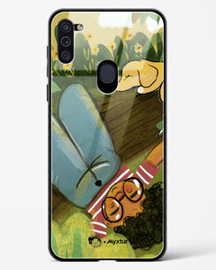 Dreamland Pals [Doodle Drama] Glass Case Phone Cover (Samsung)