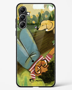 Dreamland Pals [doodleodrama] Glass Case Phone Cover (Samsung)