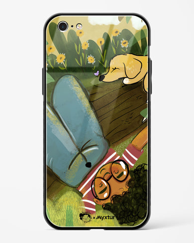 Dreamland Pals [doodleodrama] Glass Case Phone Cover (Apple)