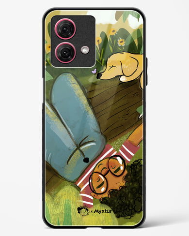 Dreamland Pals [doodleodrama] Glass Case Phone Cover (Motorola)