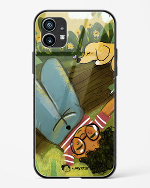Dreamland Pals [doodleodrama] Glass Case Phone Cover (Nothing)