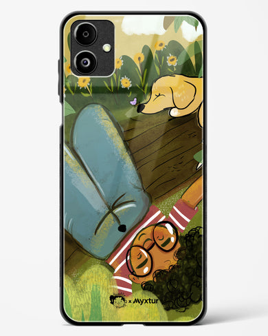 Dreamland Pals [doodleodrama] Glass Case Phone Cover (Samsung)