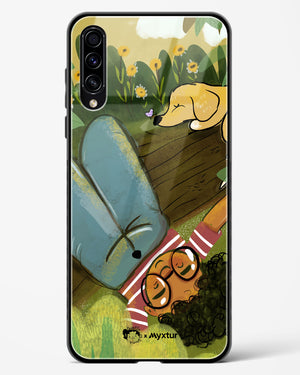 Dreamland Pals [doodleodrama] Glass Case Phone Cover (Samsung)