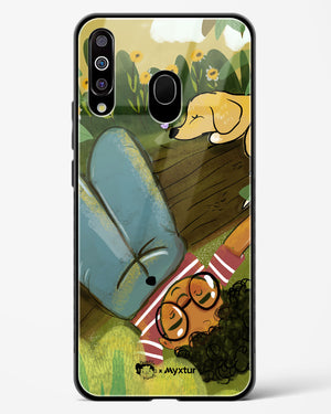 Dreamland Pals [doodleodrama] Glass Case Phone Cover (Samsung)