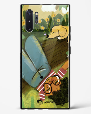 Dreamland Pals [doodleodrama] Glass Case Phone Cover (Samsung)