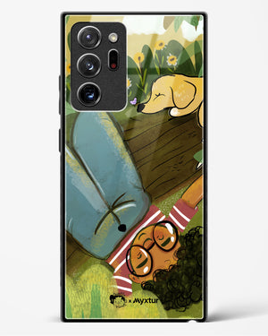 Dreamland Pals [doodleodrama] Glass Case Phone Cover (Samsung)