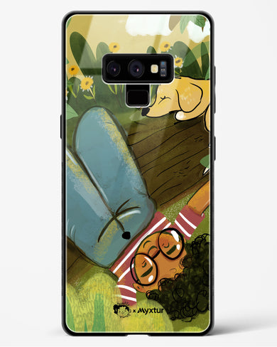 Dreamland Pals [doodleodrama] Glass Case Phone Cover (Samsung)