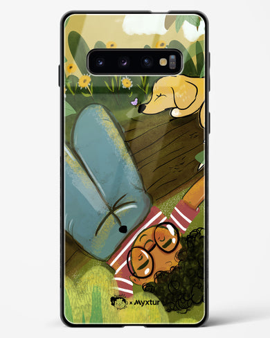 Dreamland Pals [doodleodrama] Glass Case Phone Cover (Samsung)