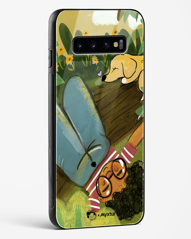 Dreamland Pals [doodleodrama] Glass Case Phone Cover (Samsung)