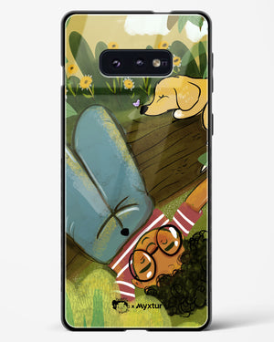 Dreamland Pals [doodleodrama] Glass Case Phone Cover (Samsung)