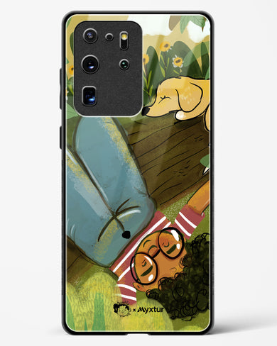 Dreamland Pals [doodleodrama] Glass Case Phone Cover (Samsung)