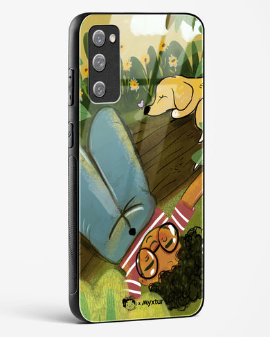 Dreamland Pals [doodleodrama] Glass Case Phone Cover (Samsung)
