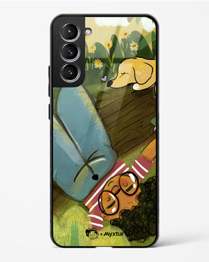 Dreamland Pals [doodleodrama] Glass Case Phone Cover (Samsung)