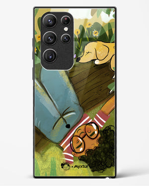 Dreamland Pals [doodleodrama] Glass Case Phone Cover (Samsung)