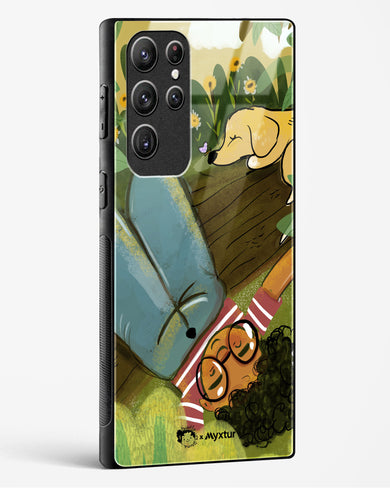 Dreamland Pals [doodleodrama] Glass Case Phone Cover (Samsung)