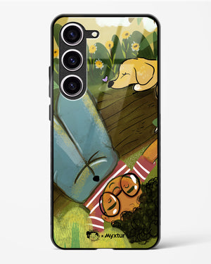 Dreamland Pals [doodleodrama] Glass Case Phone Cover (Samsung)