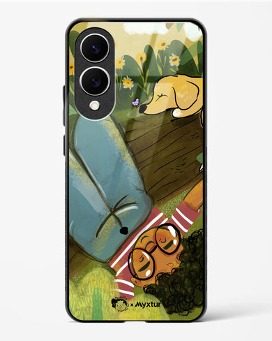 Dreamland Pals [doodleodrama] Glass Case Phone Cover (Samsung)
