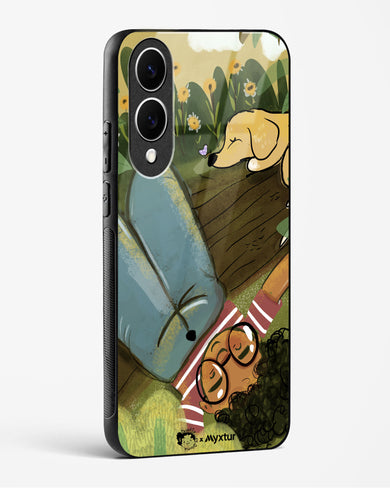 Dreamland Pals [doodleodrama] Glass Case Phone Cover (Samsung)