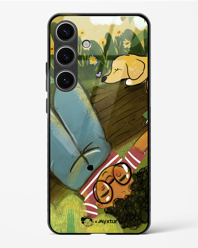 Dreamland Pals [doodleodrama] Glass Case Phone Cover (Samsung)