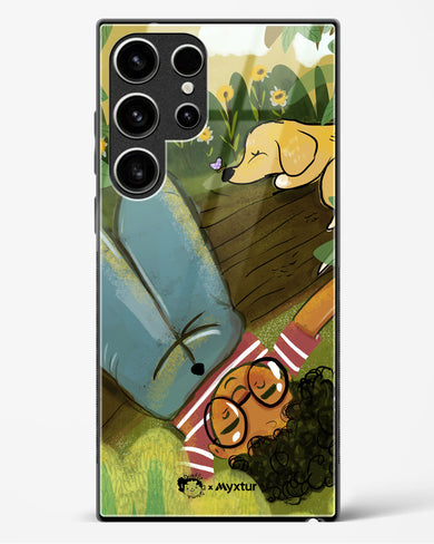 Dreamland Pals [doodleodrama] Glass Case Phone Cover (Samsung)