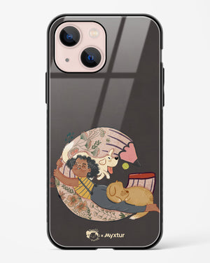 Pencil Pals [doodleodrama] Glass Case Phone Cover-(Apple)