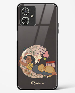 Pencil Pals [doodleodrama] Glass Case Phone Cover-(Motorola)