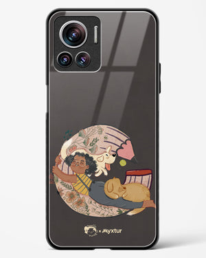 Pencil Pals [doodleodrama] Glass Case Phone Cover (Motorola)