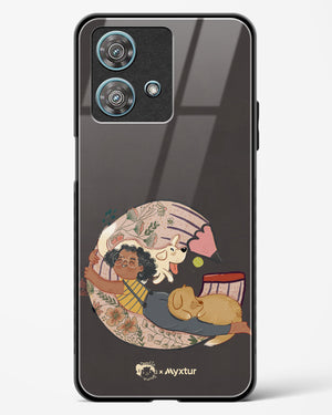 Pencil Pals [doodleodrama] Glass Case Phone Cover (Motorola)