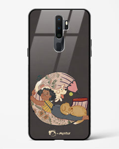 Pencil Pals [Doodle Drama] Glass Case Phone Cover (Oppo)
