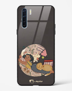 Pencil Pals [Doodle Drama] Glass Case Phone Cover (Oppo)