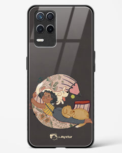Pencil Pals [Doodle Drama] Glass Case Phone Cover (Realme)