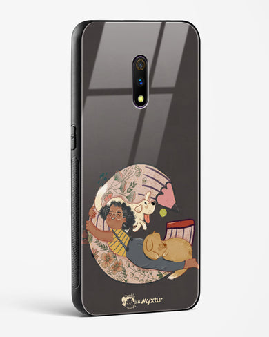 Pencil Pals [doodleodrama] Glass Case Phone Cover (Realme)