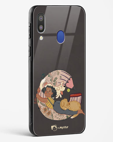 Pencil Pals [doodleodrama] Glass Case Phone Cover (Samsung)