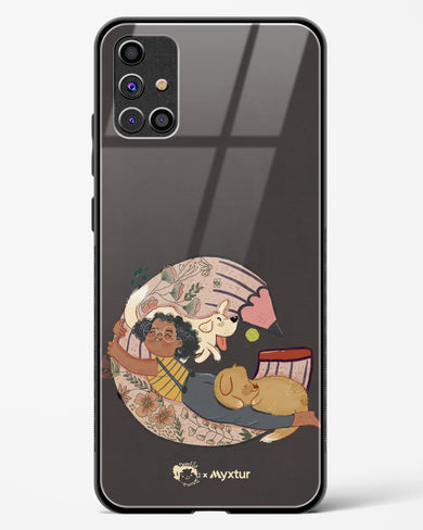 Pencil Pals [doodleodrama] Glass Case Phone Cover (Samsung)